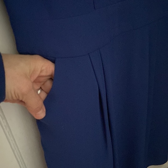 Bcbgmaxazria Florence dress in blue depth NWT - Picture 5 of 7